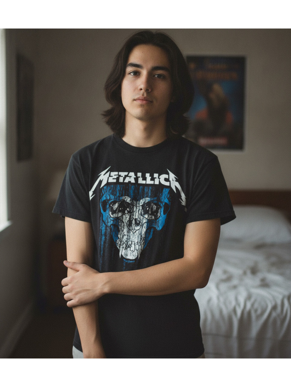 Metallica Worldwired Edmonton  Concert T-Shirt Size Small unisex